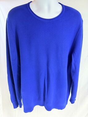 Banana Republic Men's Crewneck Sweater - Cobalt Blue